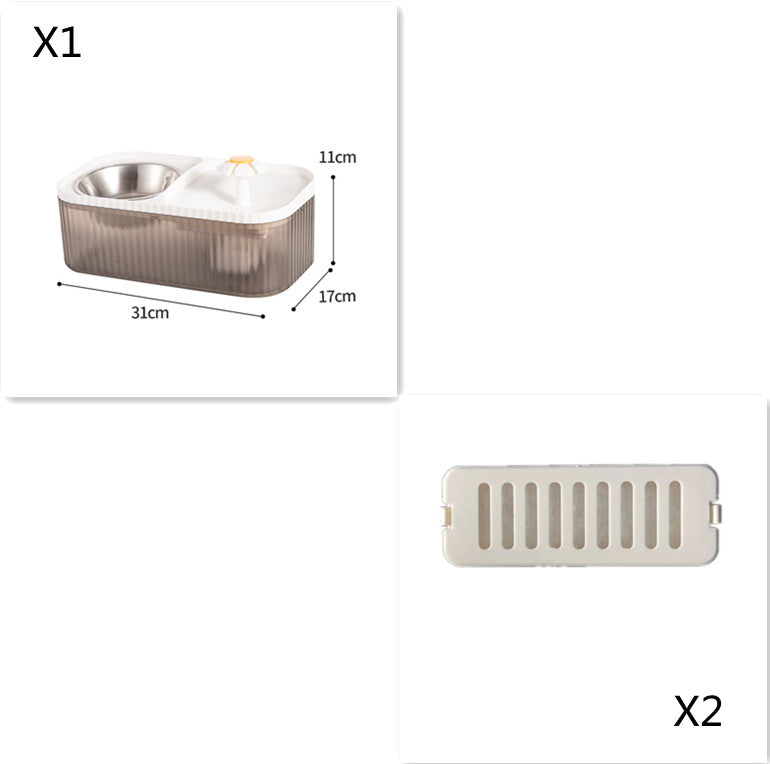 Automatic Flower Cat Water Fountain with Filter - PawGliss - photo 10