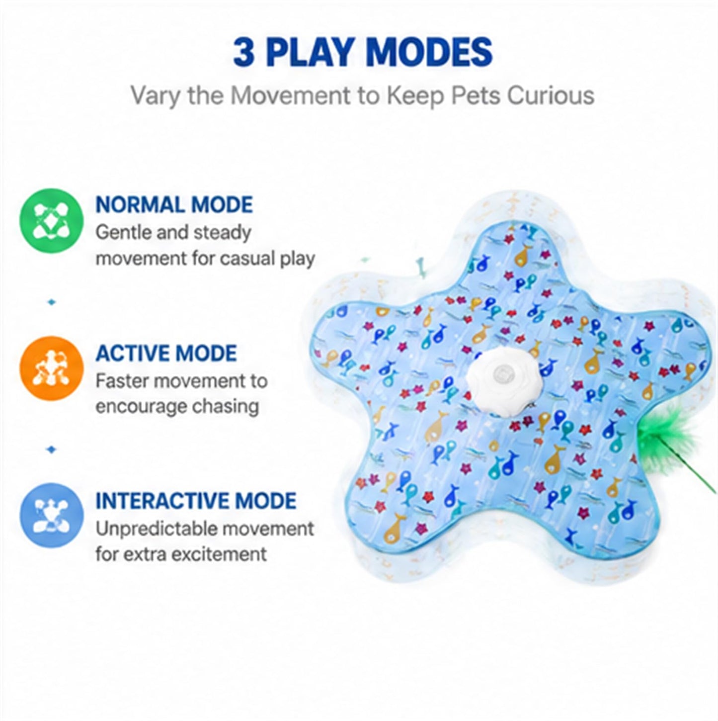 Rechargeable Interactive UFO Toy for Cats and Dogs - PawGliss - photo 5
