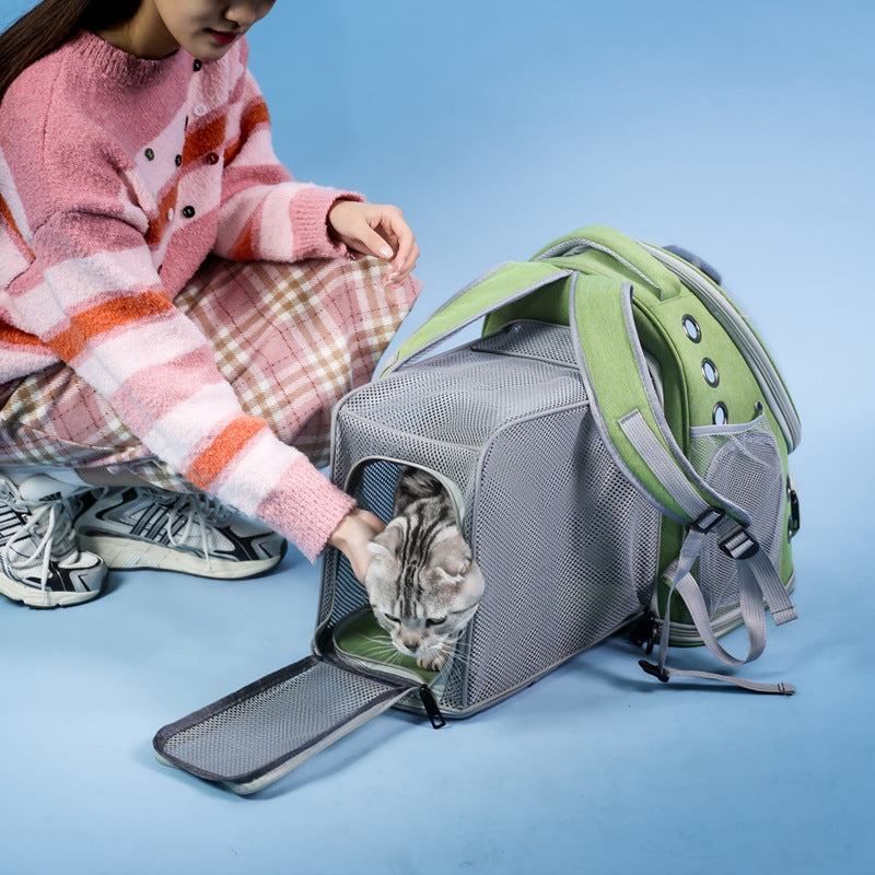 Portable Pet Carrier Bag with Shoulder Strap - PawGliss - photo 1