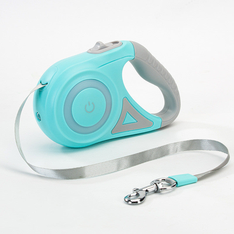 Retractable Dog Leash with LED Light for Night Walks - PawGliss - photo 6