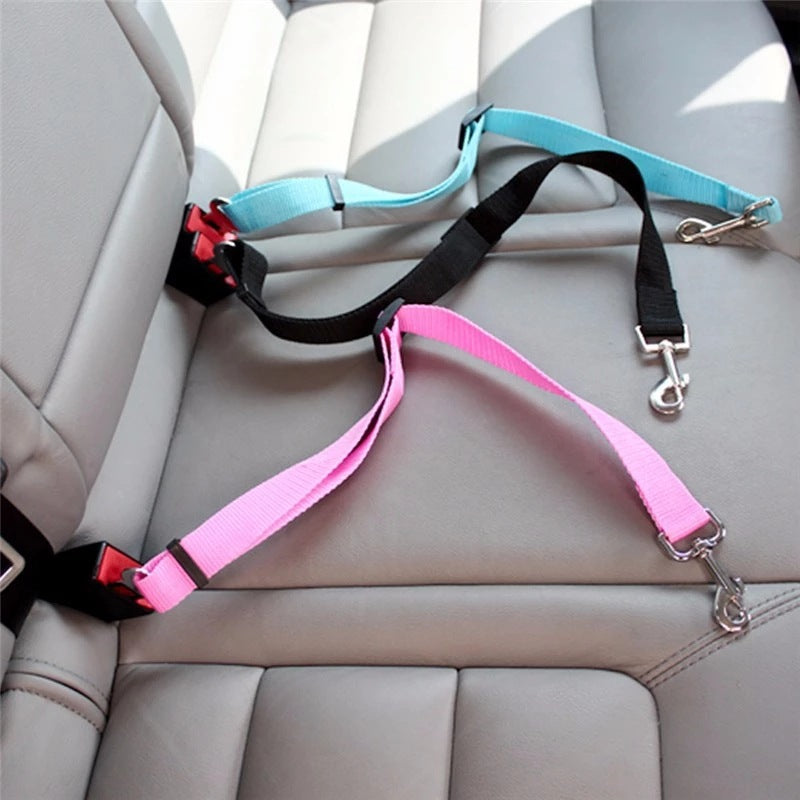 Adjustable Dog Car Seat Belt Safety Harness - PawGliss - photo 3