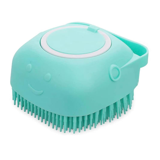 Silicone Pet Bath Massage Brush for Dogs and Cats - PawGliss - photo 1