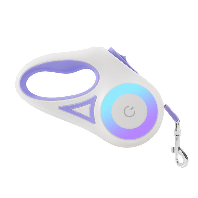 Retractable Dog Leash with LED Light for Night Walks - PawGliss - photo 7
