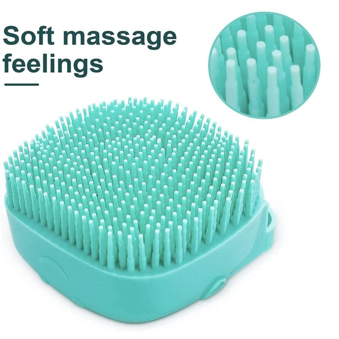 Silicone Pet Bath Massage Brush for Dogs and Cats - PawGliss - photo 2