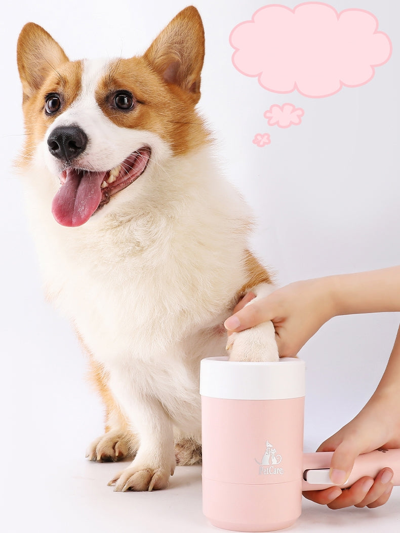 Silicone Dog Paw Cleaner Cup for Muddy Paws - PawGliss - photo 2