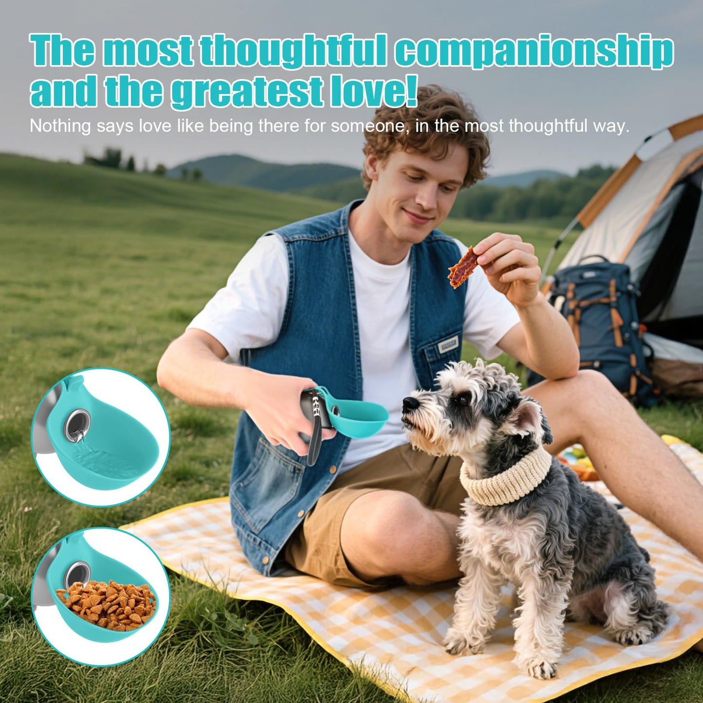 Portable No Spill Dog Water Bottle for Hiking and Walking - PawGliss - photo 10