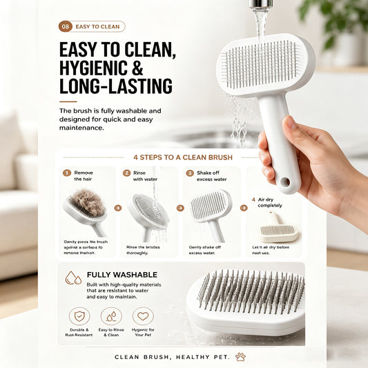 Self Cleaning Deshedding Slicker Brush for Dogs and Cats - PawGliss - photo 1