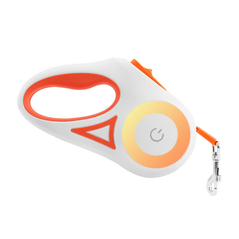 Retractable Dog Leash with LED Light for Night Walks - PawGliss - photo 2