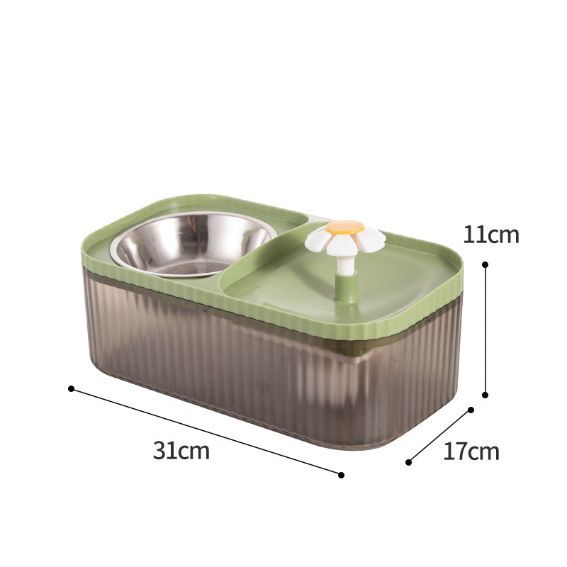 Automatic Flower Cat Water Fountain with Filter - PawGliss - photo 3