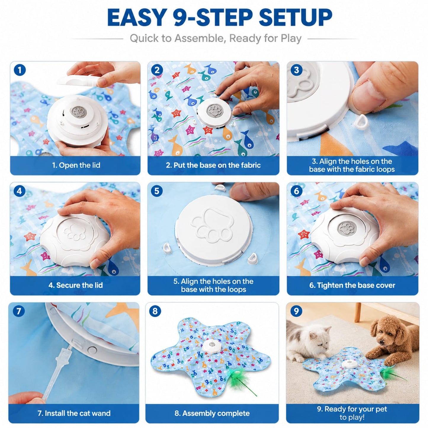 Rechargeable Interactive UFO Toy for Cats and Dogs - PawGliss - photo 8