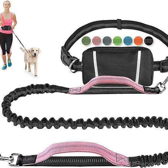 Reflective Dog Leash Set with Waist Pack for Running - PawGliss - photo 10