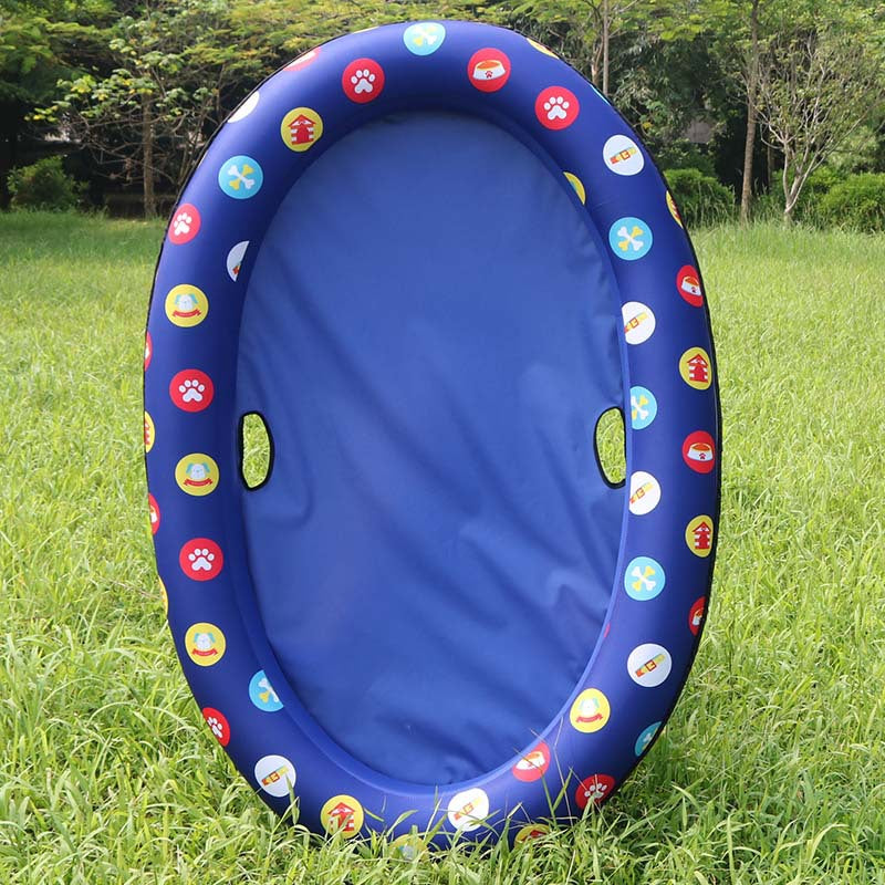 Inflatable Dog Pool Float Bed for Summer Swimming - PawGliss - photo 9