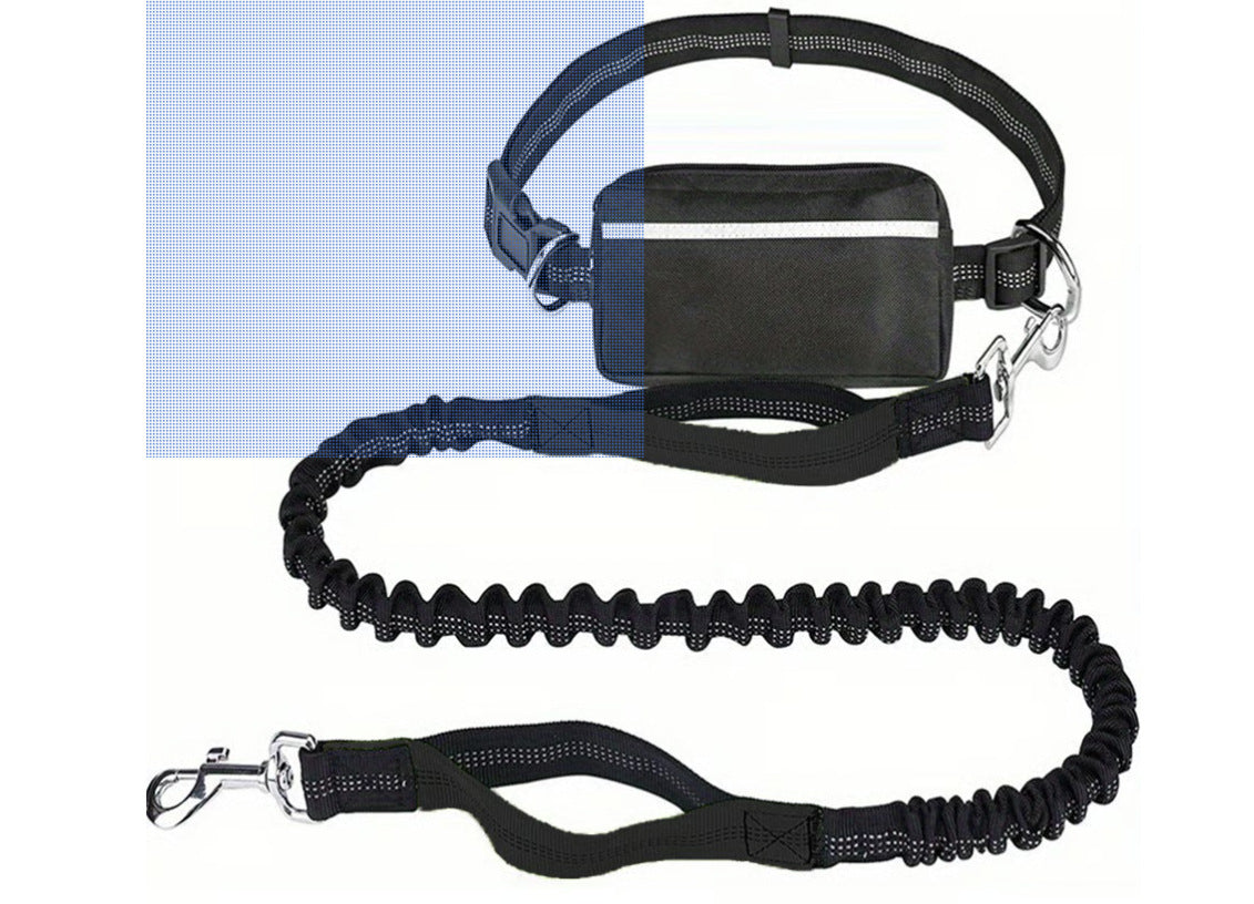 Reflective Dog Leash Set with Waist Pack for Running - PawGliss - photo 11