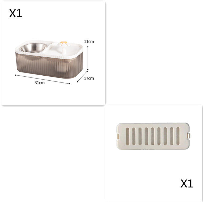 Automatic Flower Cat Water Fountain with Filter - PawGliss - photo 9