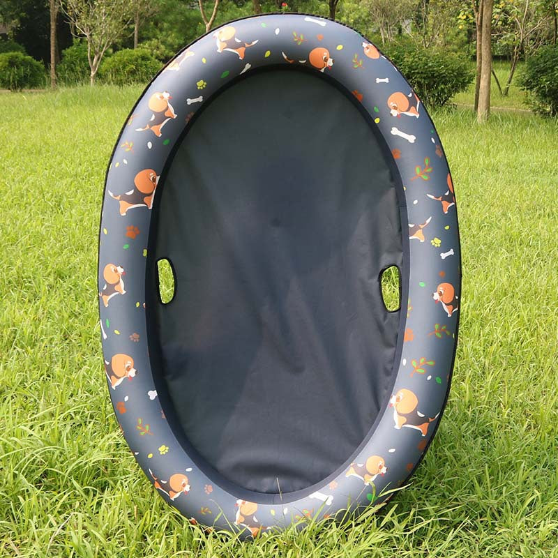 Inflatable Dog Pool Float Bed for Summer Swimming - PawGliss - photo 3